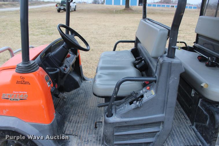 image for item L4940 2015 Kubota RTV1140CPX utility vehicle