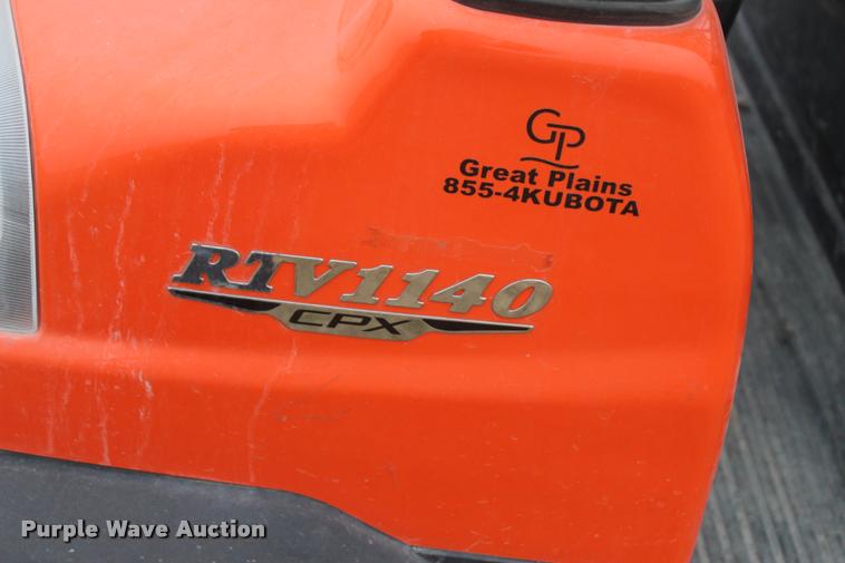 image for item L4941 2014 Kubota RTV1140CPX utility vehicle