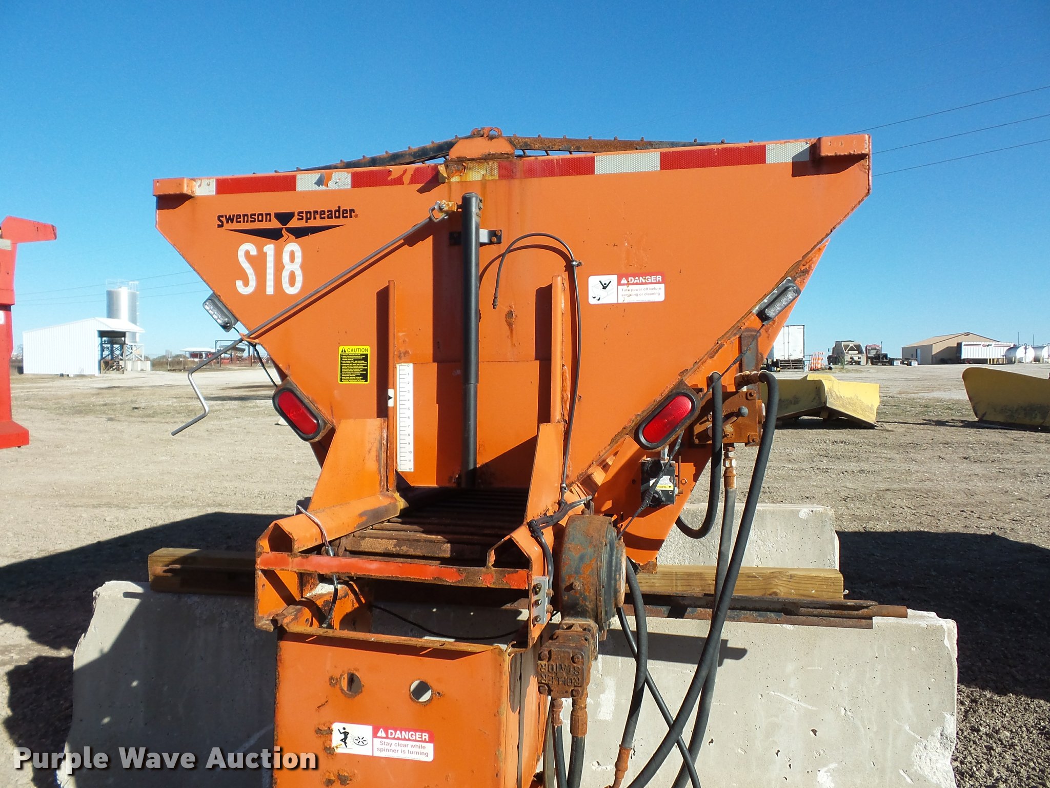 Swenson steel salt spreader in Harrisonville, MO Item BG9570 sold
