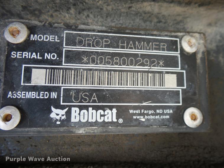image for item AG9101 Bobcat skid steer breaker