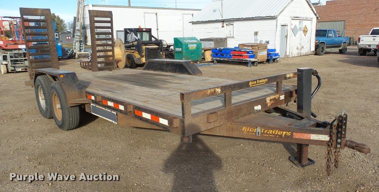 image for item AL9058 2008 RWMI RTF18H equipment trailer