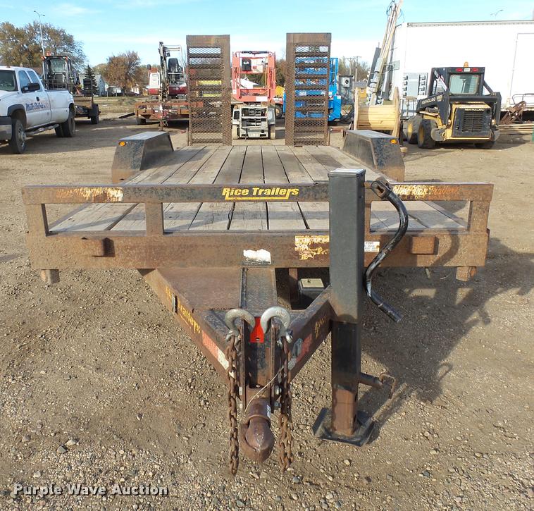 image for item AL9058 2008 RWMI RTF18H equipment trailer