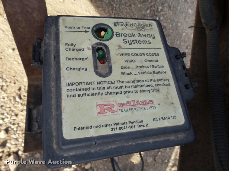 image for item AL9058 2008 RWMI RTF18H equipment trailer