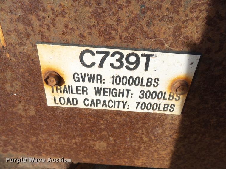 image for item AL9058 2008 RWMI RTF18H equipment trailer