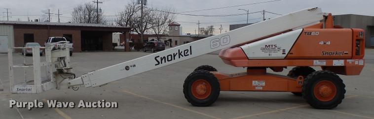 image for item AV9761 2006 Snorkel TB60 boom lift