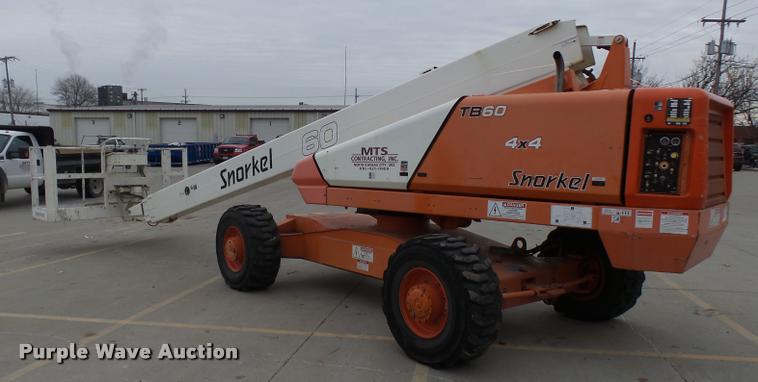 image for item AV9761 2006 Snorkel TB60 boom lift