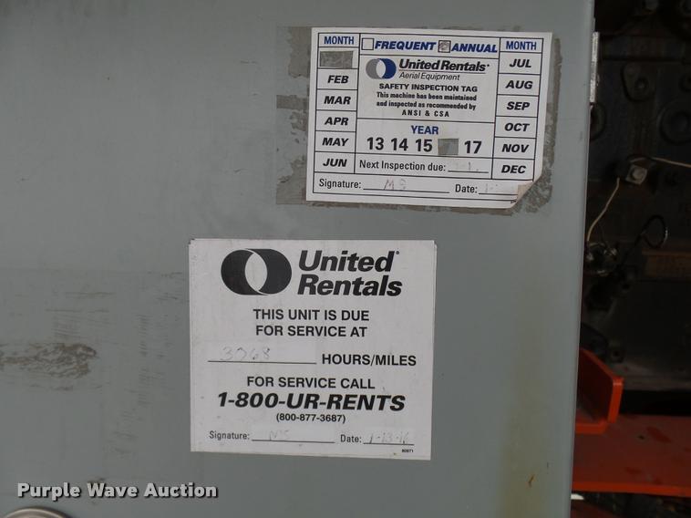 image for item AV9761 2006 Snorkel TB60 boom lift