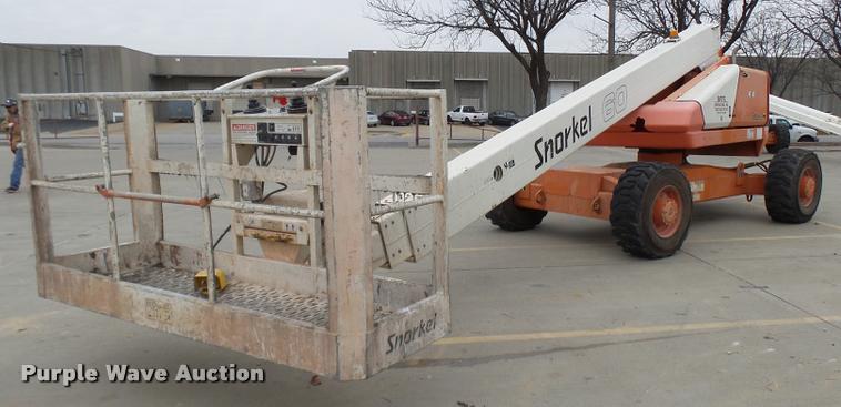 image for item AV9763 2006 Snorkel TB60 boom lift
