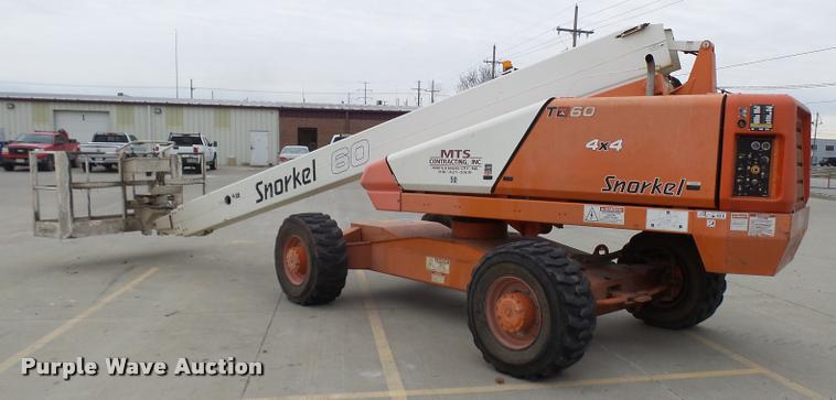 image for item AV9763 2006 Snorkel TB60 boom lift