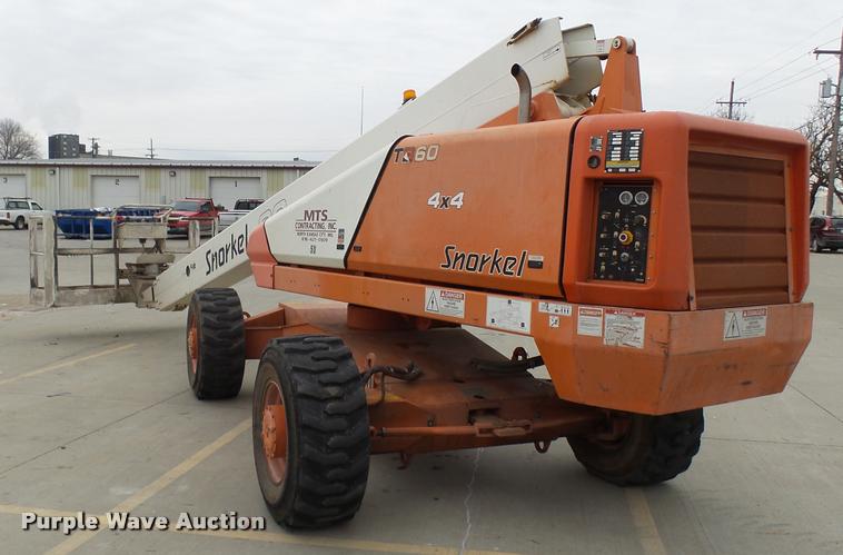 image for item AV9763 2006 Snorkel TB60 boom lift