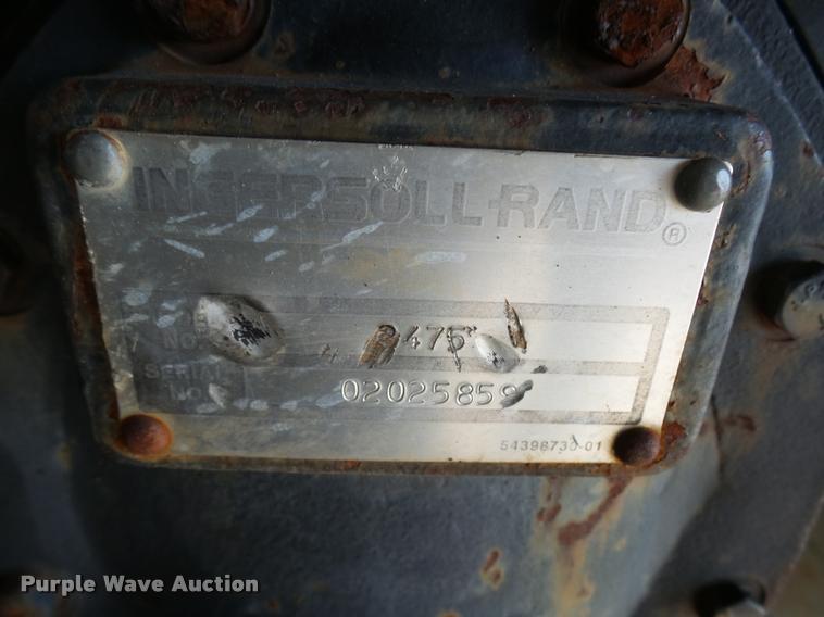 image for item AV9775 Ingersoll Rand 2475-125 air compressor