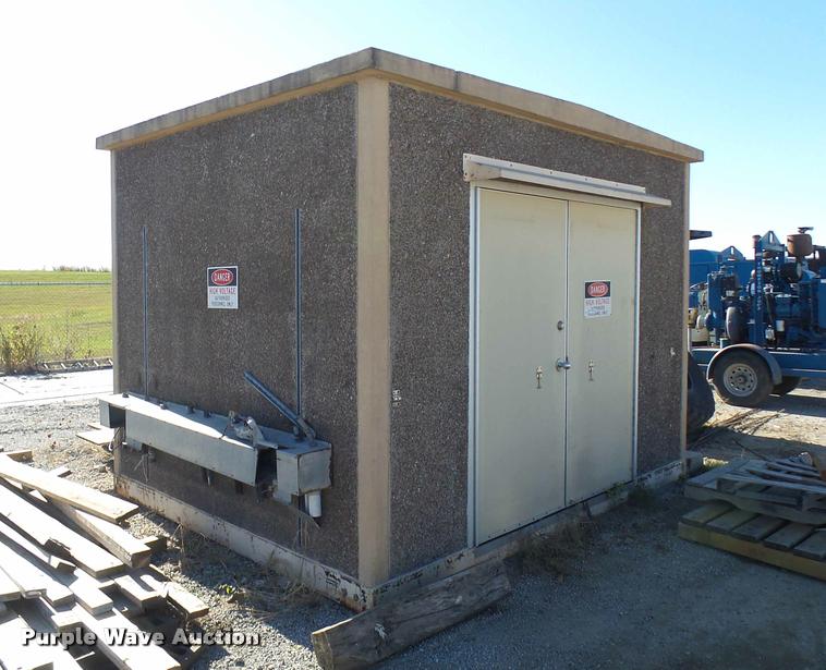 image for item AV9780 Concrete storage building