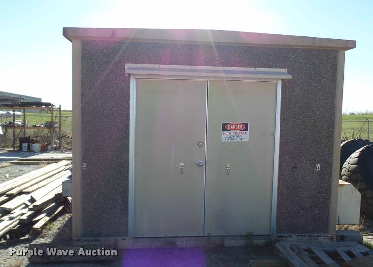 image for item AV9780 Concrete storage building