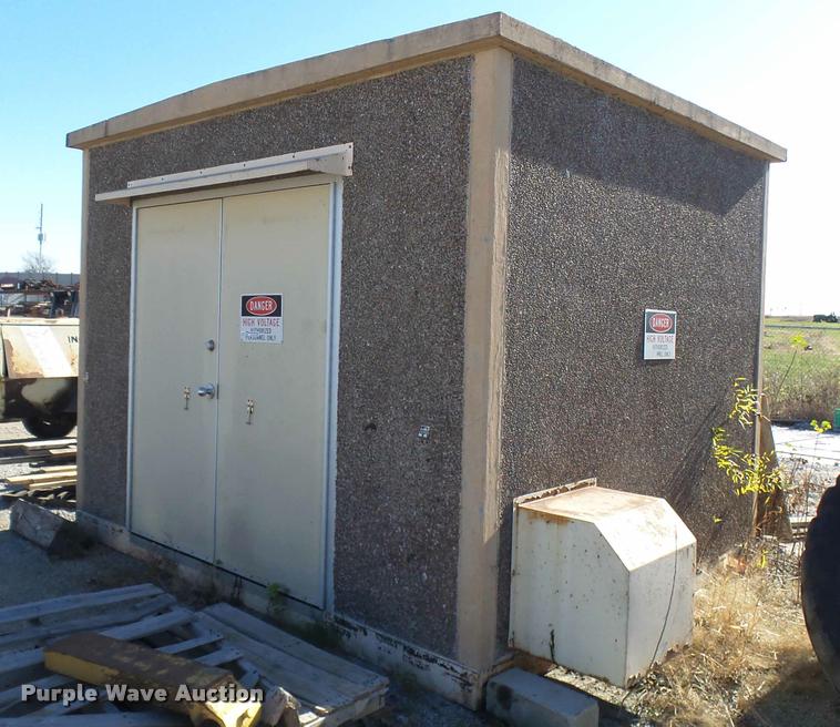 image for item AV9780 Concrete storage building
