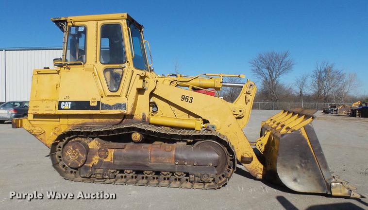 image for item AV9786 1991 Caterpillar 963 track loader