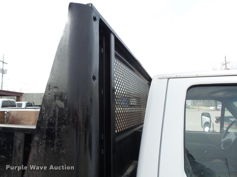 image for item AV9826 1996 Ford F450 Super Duty dump flatbed truck