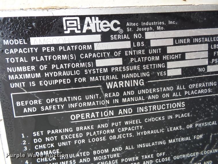 image for item BG9530 1997 Ford F800 Super Duty bucket truck