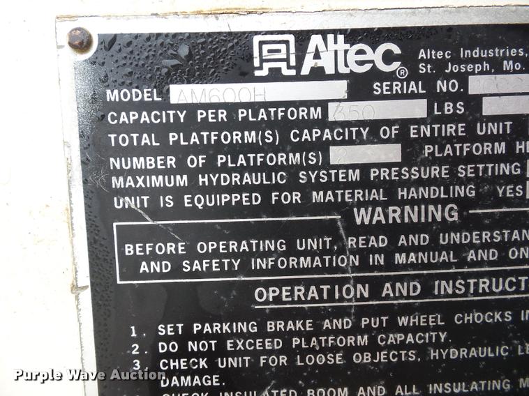 image for item BG9530 1997 Ford F800 Super Duty bucket truck