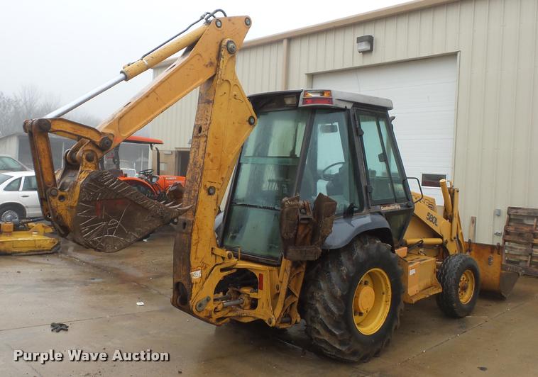 image for item BG9536 1998 Case 580L backhoe