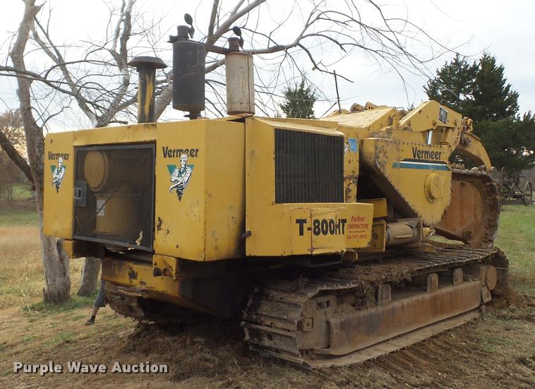 image for item BG9543 1990 Vermeer T-800-HT trencher