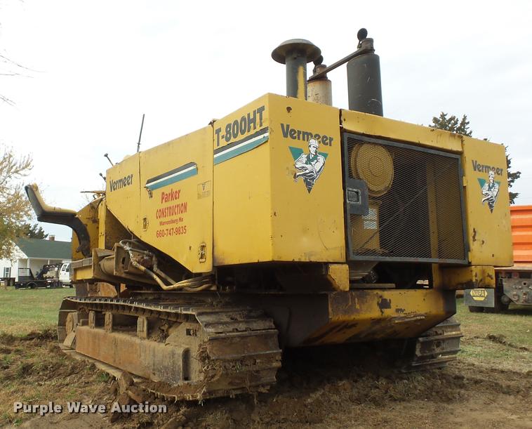 image for item BG9543 1990 Vermeer T-800-HT trencher