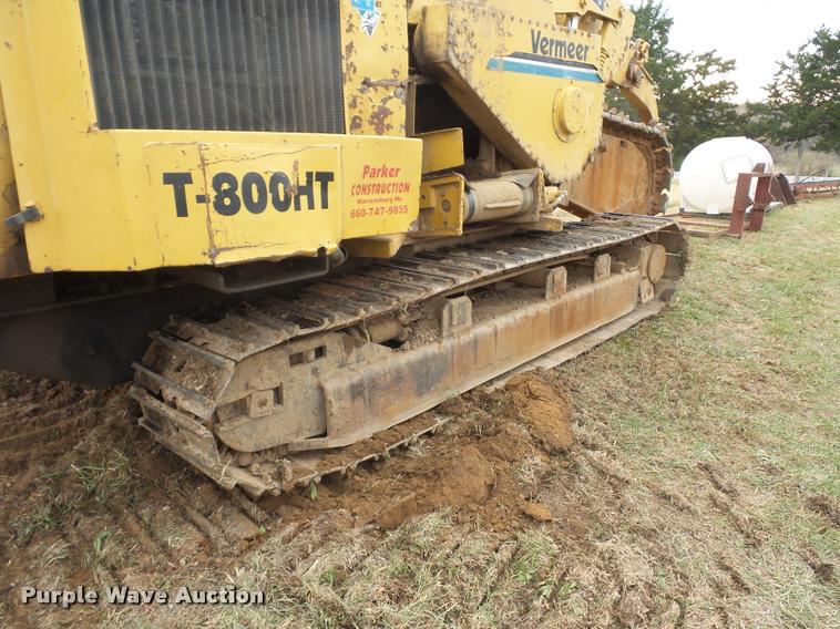 image for item BG9543 1990 Vermeer T-800-HT trencher