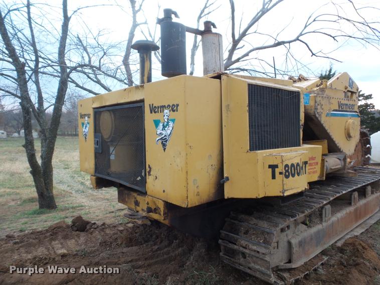 image for item BG9543 1990 Vermeer T-800-HT trencher