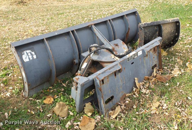 image for item BG9547 Thomas Equipment U-2039 skid steer snow plow