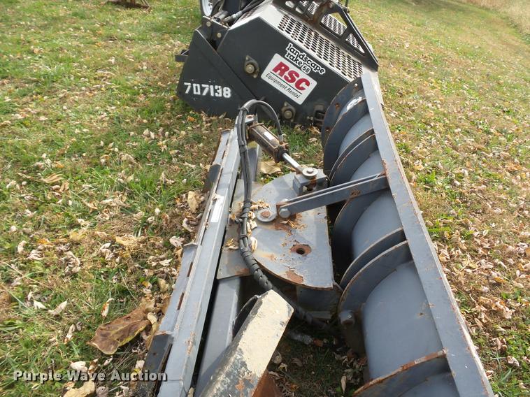 image for item BG9547 Thomas Equipment U-2039 skid steer snow plow