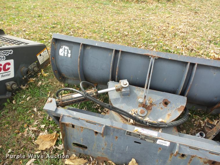 image for item BG9547 Thomas Equipment U-2039 skid steer snow plow