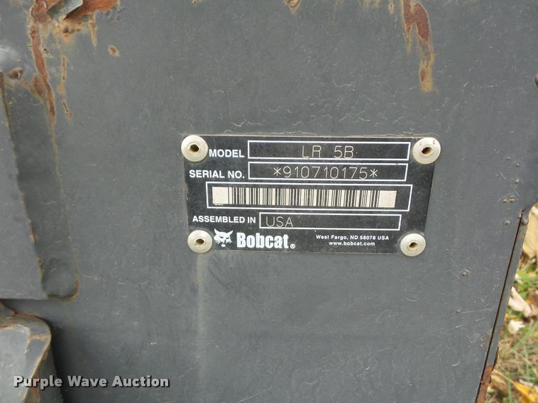 image for item BG9548 Bobcat LR5B skid steer landscape rake