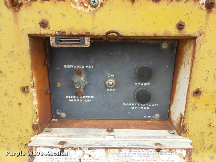 image for item BG9552 Ingersoll Rand air compressor