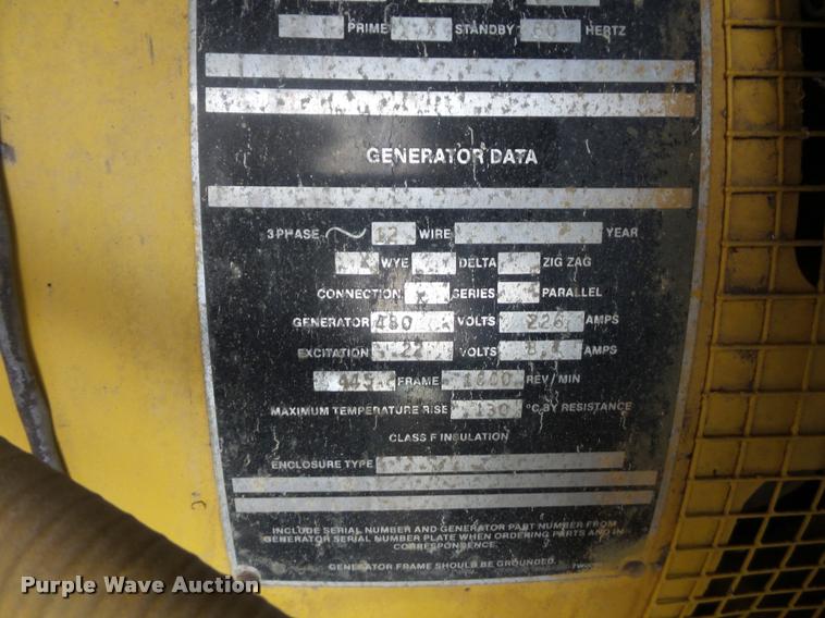 image for item BG9563 Caterpillar generator