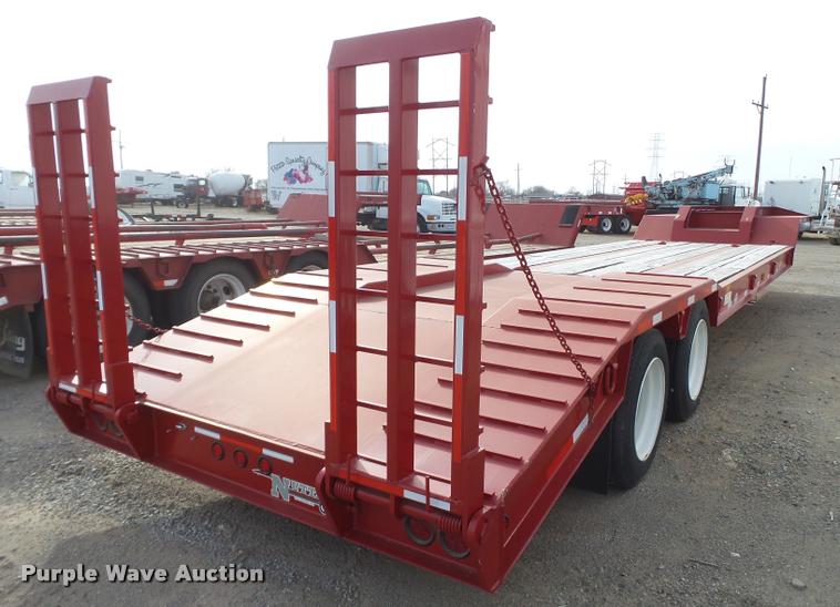 image for item BJ9292 2015 Nuttall 235LB equipment trailer