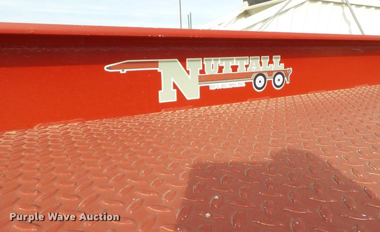 image for item BJ9292 2015 Nuttall 235LB equipment trailer