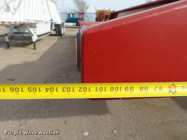 image for item BJ9292 2015 Nuttall 235LB equipment trailer