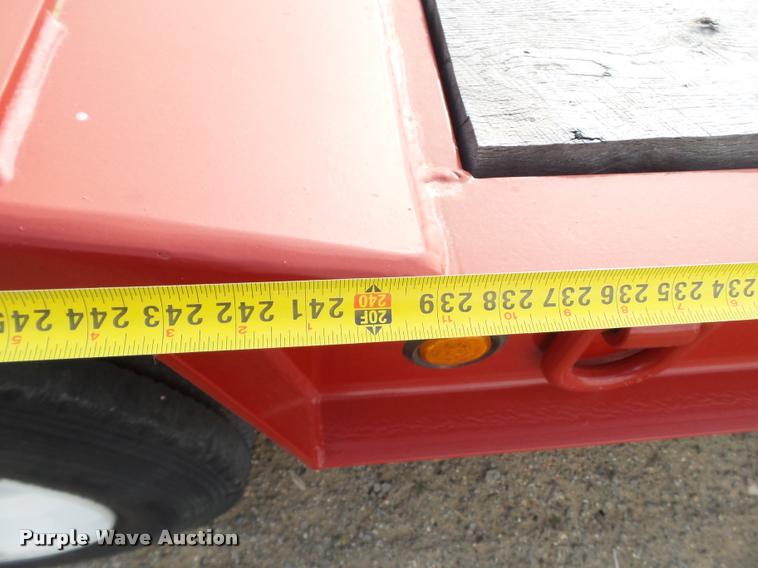 image for item BJ9292 2015 Nuttall 235LB equipment trailer