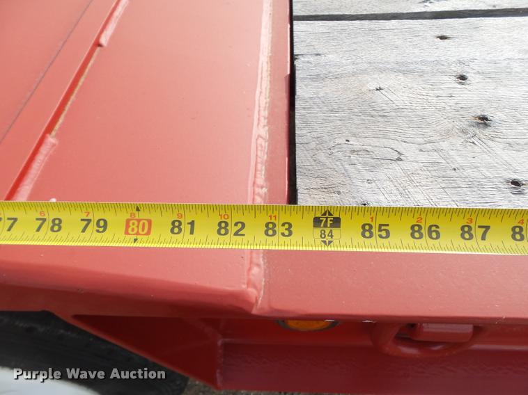 image for item BJ9292 2015 Nuttall 235LB equipment trailer