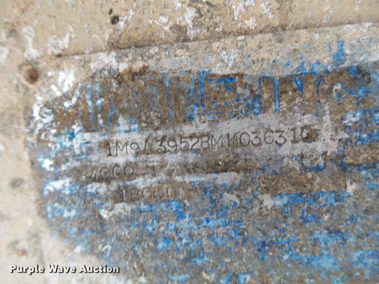 image for item BJ9293 1991 Mate end dump trailer