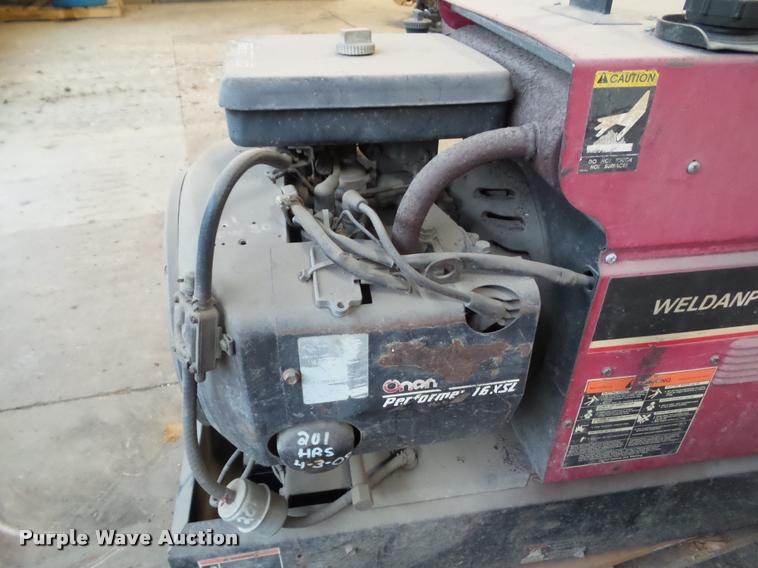 image for item BZ9957 Lincoln Weldanpower WPG8000 welder/generator