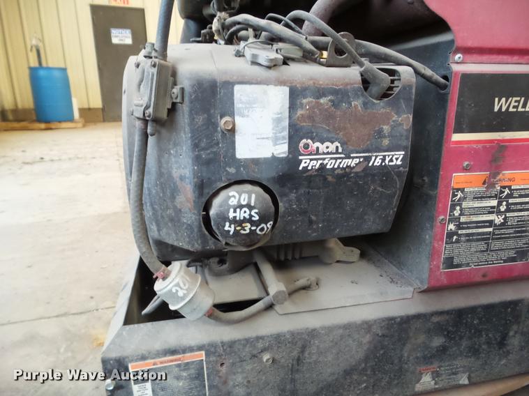 image for item BZ9957 Lincoln Weldanpower WPG8000 welder/generator
