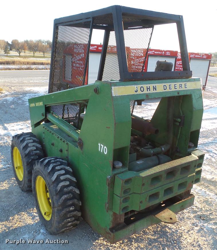 image for item BZ9960 John Deere 170 skid steer
