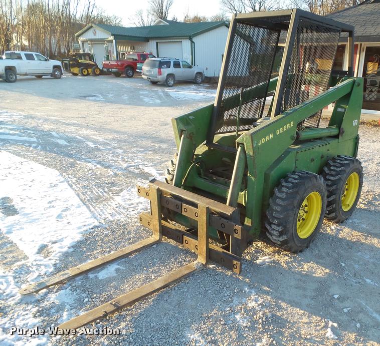image for item BZ9960 John Deere 170 skid steer