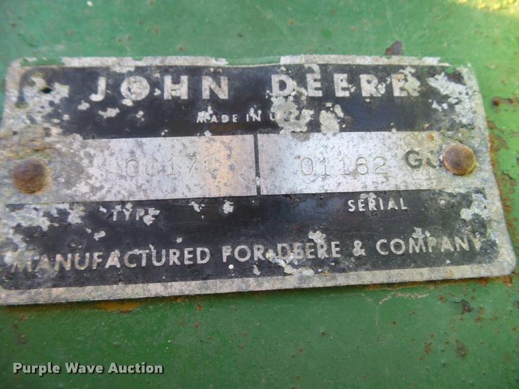 image for item BZ9960 John Deere 170 skid steer