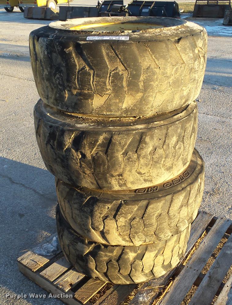 image for item BZ9961 (4) 12-16.5 NHS tires and wheels
