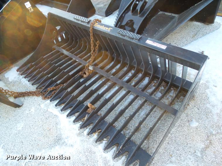 image for item BZ9965 Tomahawk skid steer rock bucket