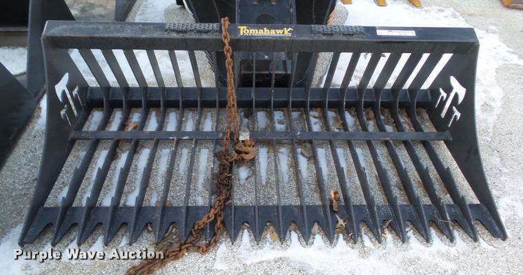 image for item BZ9965 Tomahawk skid steer rock bucket