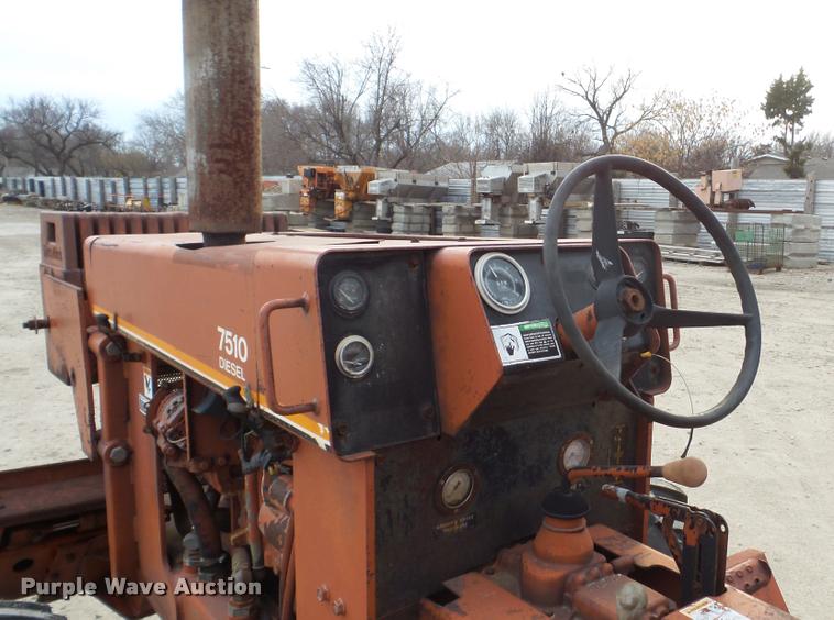 image for item DA2191 Ditch Witch 7510 trencher