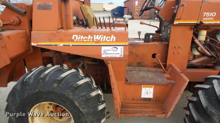 image for item DA2191 Ditch Witch 7510 trencher