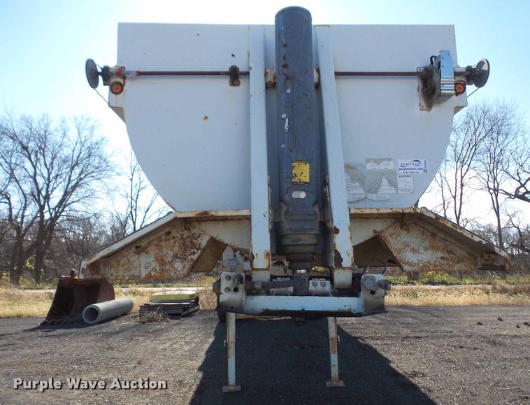 image for item DA3829 2007 Clement Rockstar barrel bed end dump trailer